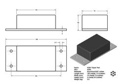 R394 Kipperplatte (180 x 75 x 45 mm)