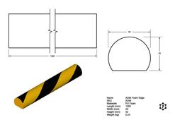 R284 Schaumstoffkante (40 x 32 mm)