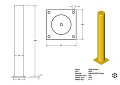 R082 Poller (1260 mm)