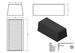 R315-Formteil (200 x 100 x 70 mm)