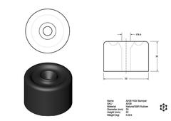 R209 LKW-Stoßstange (33 x 22 mm)