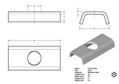 R424 Befestigung (50 x 23m)