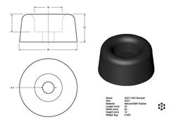 R207 LKW-Stoßstange (25 x 12 mm)