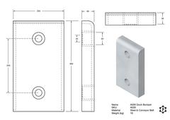 R035 Frontplatte (460 x 255 x 65 mm)