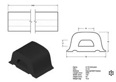 R116-Profil (100 x 50 x 3000 mm)