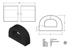 R119-Profil (200 x 150 x 2000 mm)