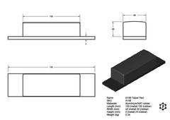 R159 Kipperauflage (150 x 40 x 30 mm)