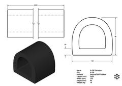 R109-Profil (92 x 95 x 2440 mm)