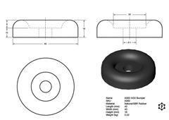 R300 LKW-Stoßstange (40 x 15 mm)