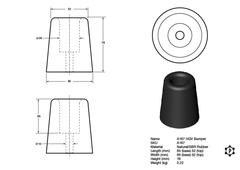 R167 LKW-Stoßstange (65 x 25 mm)