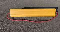R640 Flugzeug-Unterlegkeil (75 mm x 160 mm x 1000 mm)
