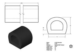 R108-Profil (70 x 70 x 2400 mm)